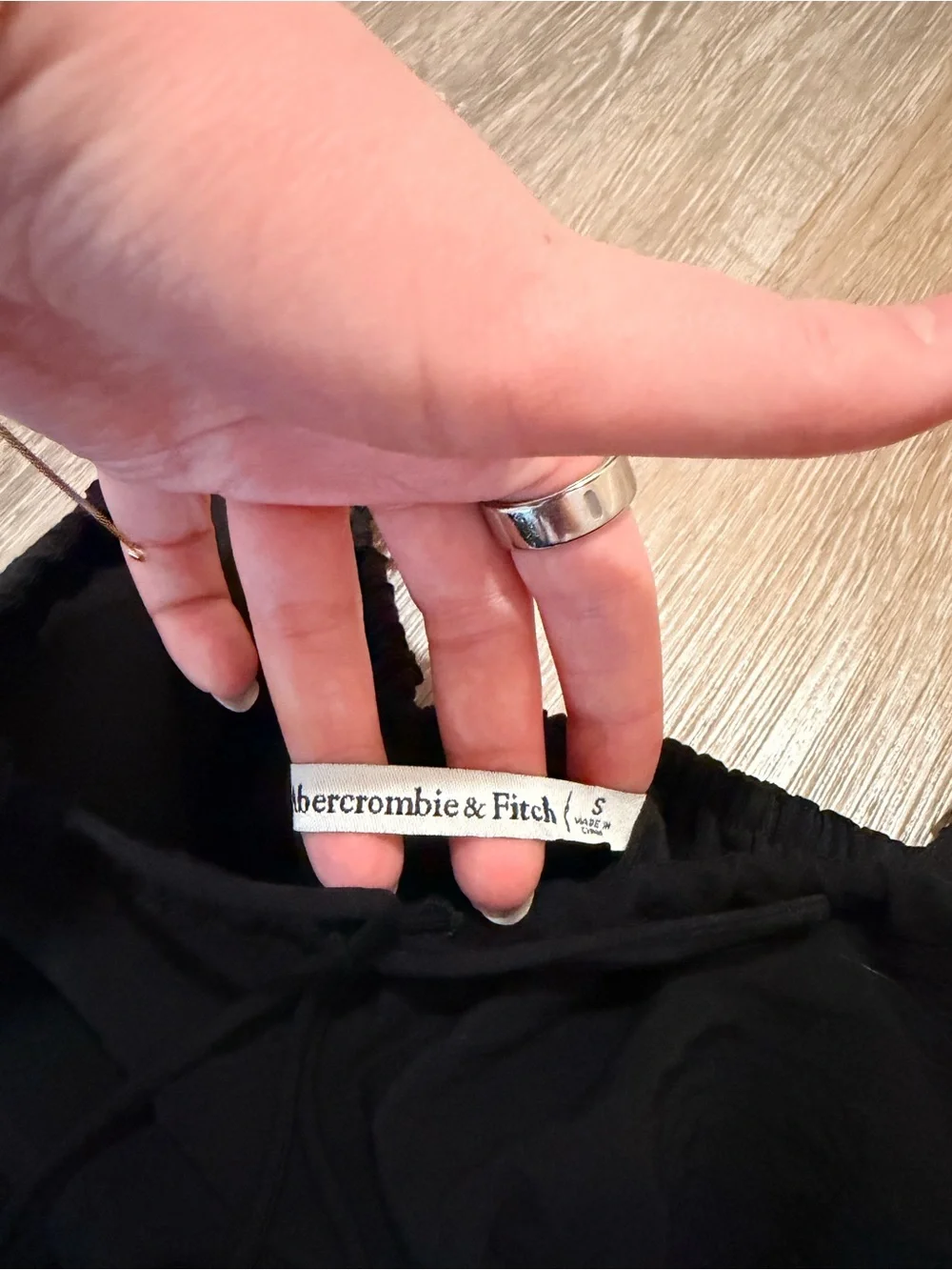 Abercrombie and fitch black sundress